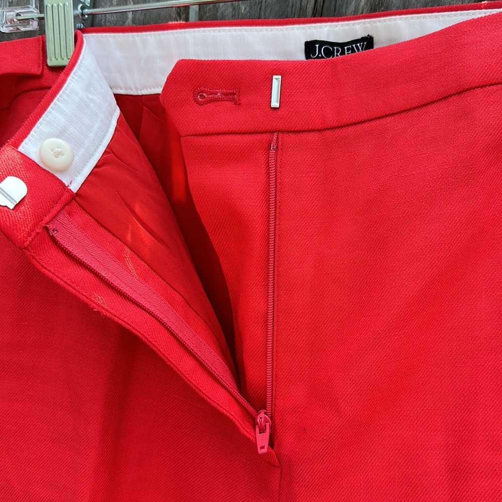 J.Crew Slim-Fit Flare Pant in Stretch Blend Linen - Picture 6 of 13